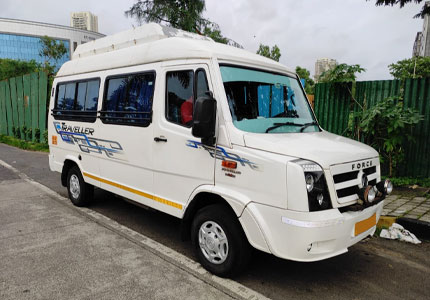 12 Seater Tempo Traveller Rental