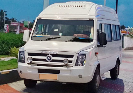 12 Seater Tempo Traveller Rental